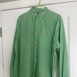 Mens Ralph Lauren Polo Button Down Large